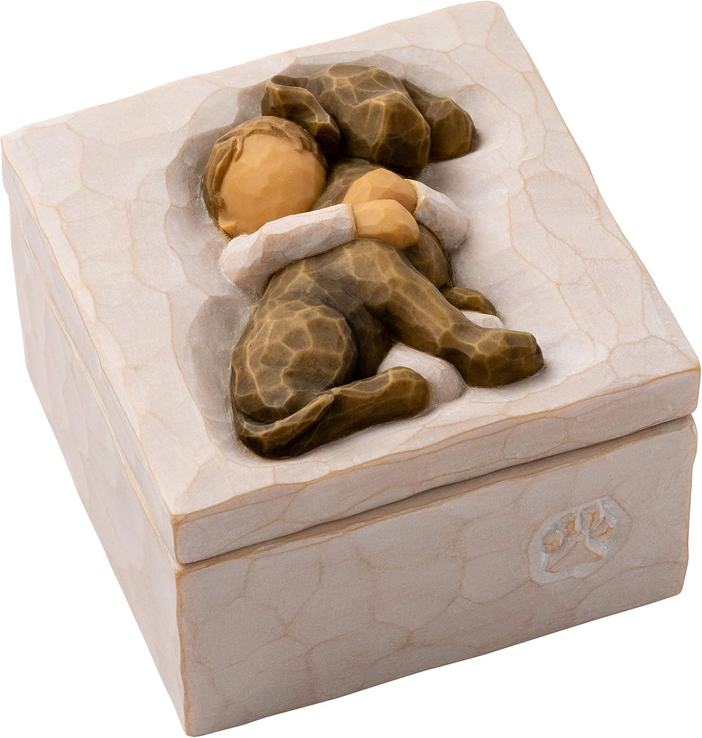 Willow Tree Grandmother, Love that Transcends the Years, Box for Jewelry and Treasures, Reminder of Those you Love who Call you Grandma, Sculpted Hand-Painted Keepsake Box