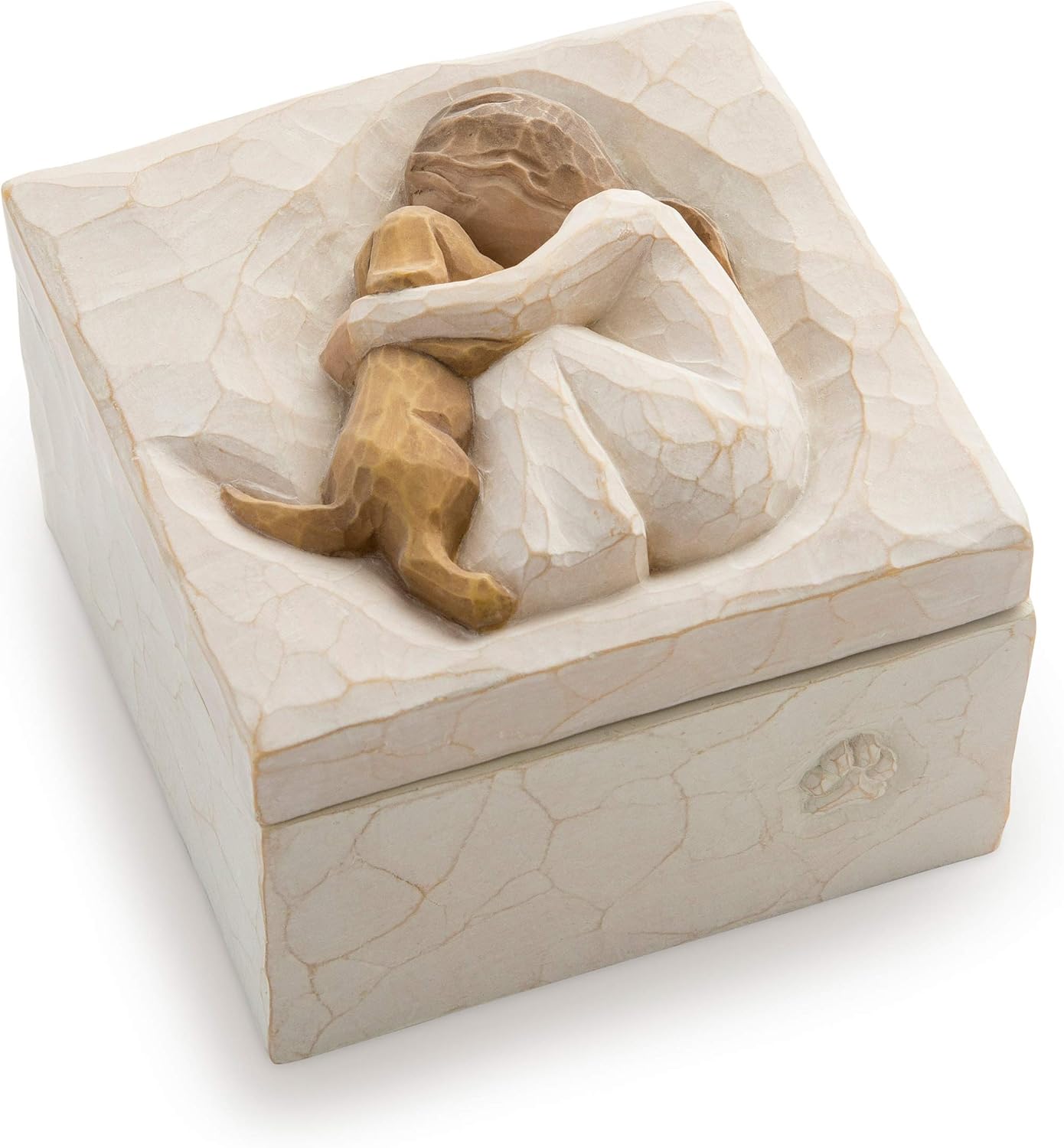 Willow Tree Grandmother, Love that Transcends the Years, Box for Jewelry and Treasures, Reminder of Those you Love who Call you Grandma, Sculpted Hand-Painted Keepsake Box